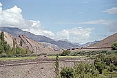 Ladakh - Hemis area famous for the trekking possibilities and for the Hemis Gompa.